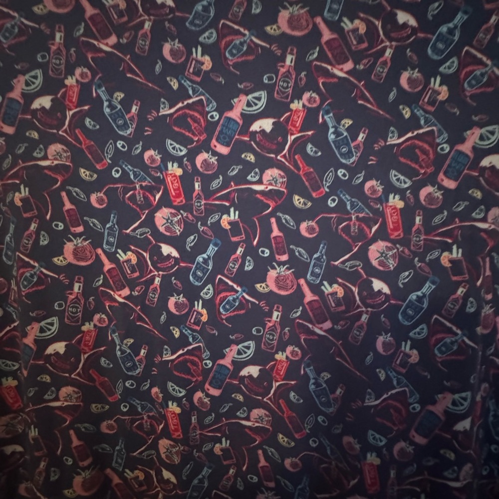 Men's Multicolor Patterned Shirt - Picture 4 of 4